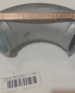 Elbow 90deg D100  2mm M&M